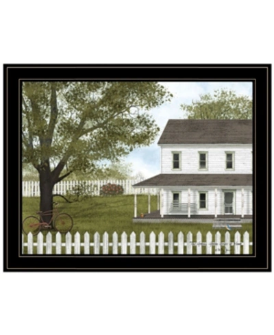 Trendy Decor 4u Green, Green Grass Of Home By Billy Jacobs, Ready To Hang Framed Print, Black Frame, 27" X 21" In Multi
