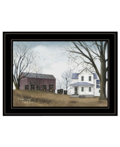 Trendy Decor 4u Sunday Service By Billy Jacobs, Ready To Hang Framed Print, Black Frame, 21" X 15" In Multi