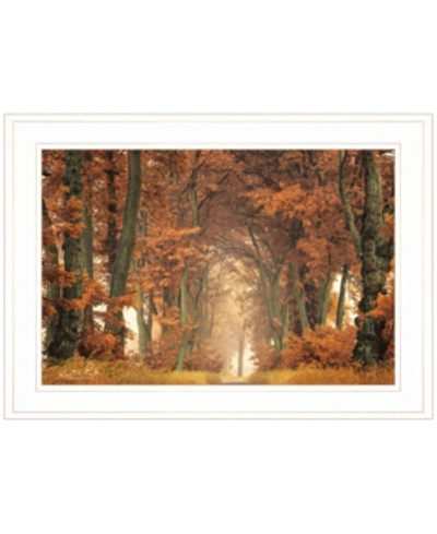 Trendy Decor 4u Follow Your Own Way By Martin Podt, Ready To Hang Framed Print, White Frame, 21" X 15" In Multi