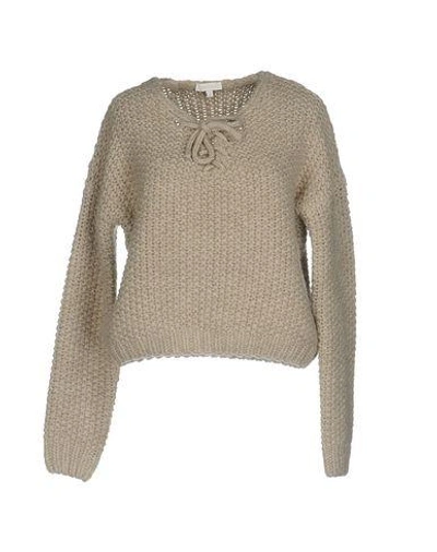 Intropia Sweaters In Light Grey