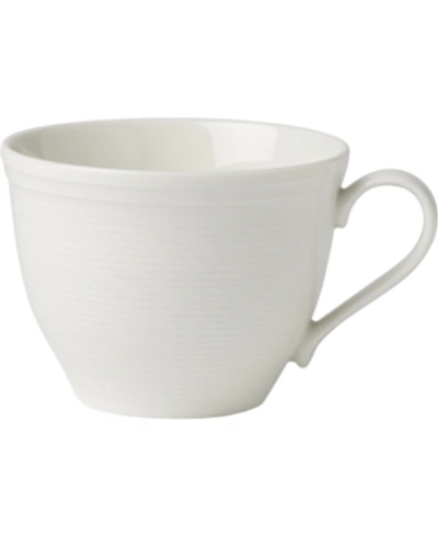 Villeroy & Boch Colour Loop Natural Coffee Cup In White