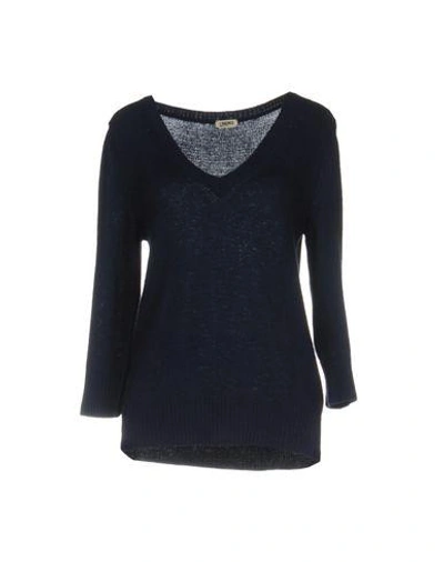 L Agence Sweater In Dark Blue