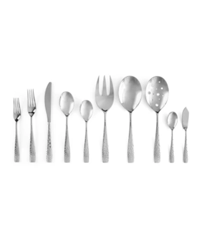 Nambe Dazzle Stainless Steel 45-piece Flatware Set In Silver