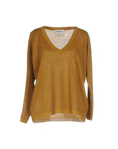 Essentiel Antwerp Sweater In Yellow