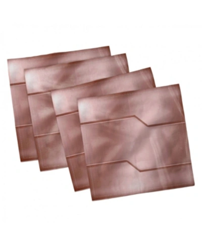 Ambesonne Industrial Set Of 4 Napkins, 18" X 18" In Multi