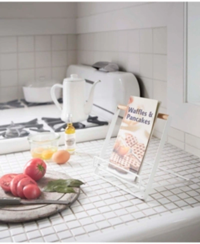 Yamazaki Tosca Cookbook Stand In White