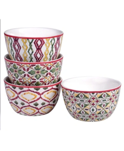 Certified International Napa 4-pc. Ice Cream Bowls Asst. In Multicolored