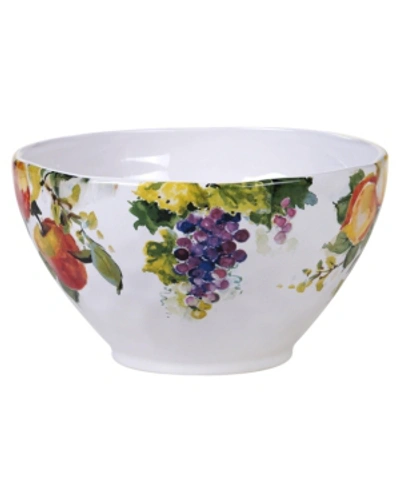Certified International Ambrosia Deep Bowl In Multicolored