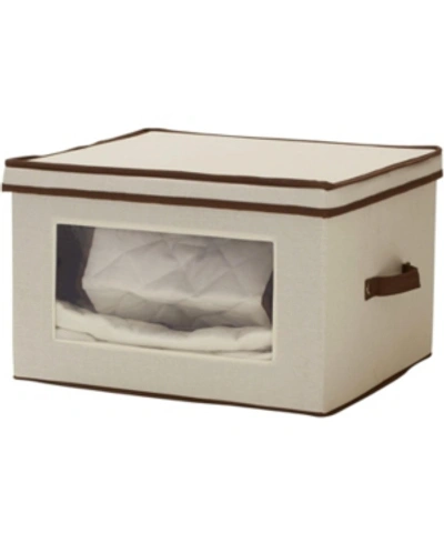 Household Essentials Large Serveware Storage Box In Brown