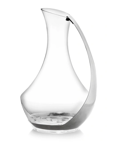 Nambe Vie Wine Pitcher In Silver