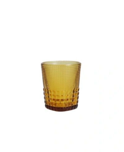 Fortessa Malcolm Double Old Fashioned Glasses, Set Of 6 In Curry