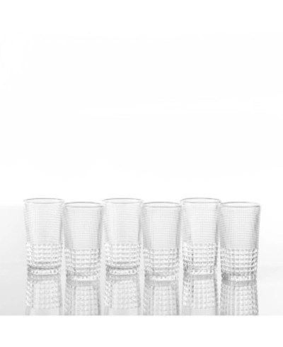 Fortessa Malcolm Ice Beverage Glasses, Set Of 6 In Clear