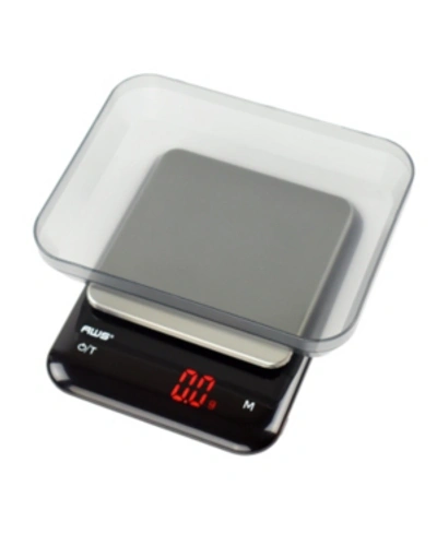 American Weigh Scales Kf-5kg Rechargeable Scale With Cover Bowl In Black