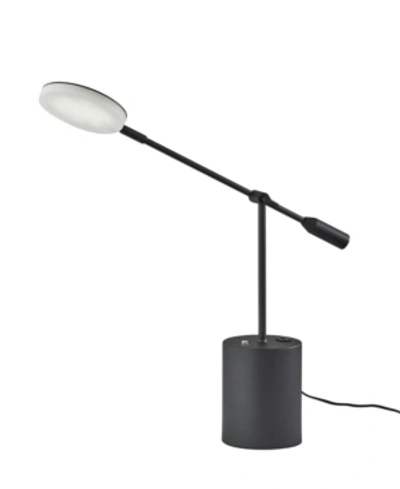 Adesso Grover Led Desk Lamp In Black