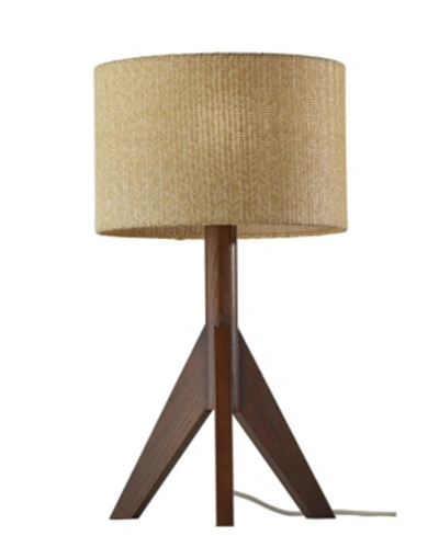 Adesso Eden Table Lamp In Brown