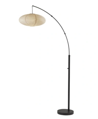 Adesso Corinne Arc Lamp In Black