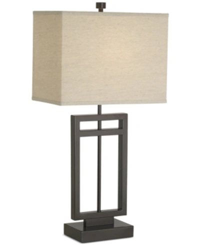 Kathy Ireland Pacific Coast Central Loft Table Lamp In Brown
