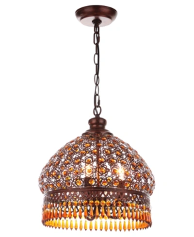 Safavieh Sultan Adjustable Pendant In Bronze