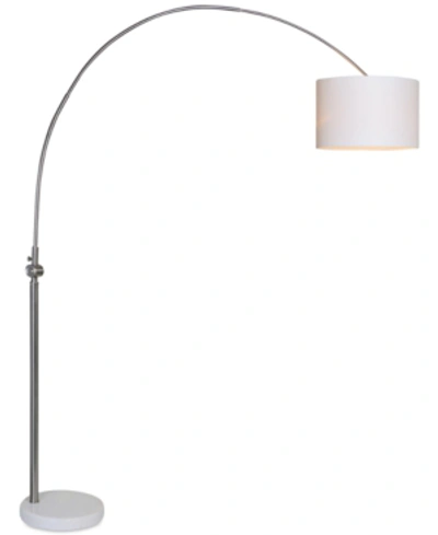 Furniture Ren Wil Cassell Arc Floor Lamp In Silver