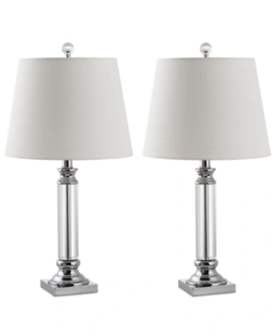 Safavieh Set Of 2 Zara Crystal Table Lamps In Clear