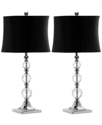 Safavieh Set Of 2 Maeve Crystal Ball Lamps