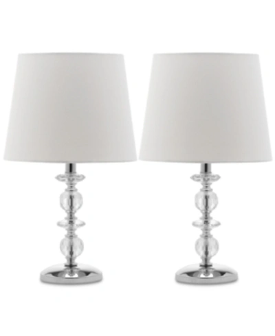 Safavieh Set Of 2 Derry Table Lamps In White