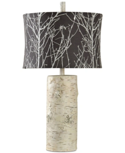 Stylecraft Willow Log Table Lamp In Cream