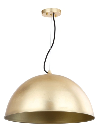 Safavieh Archer Dome Pendant Light In Gold Leaf