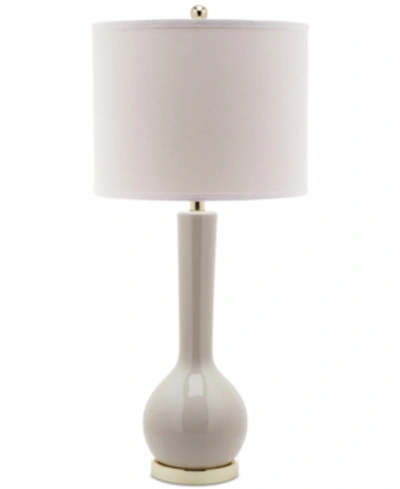 Safavieh Mae Single Table Lamp In Light Grey