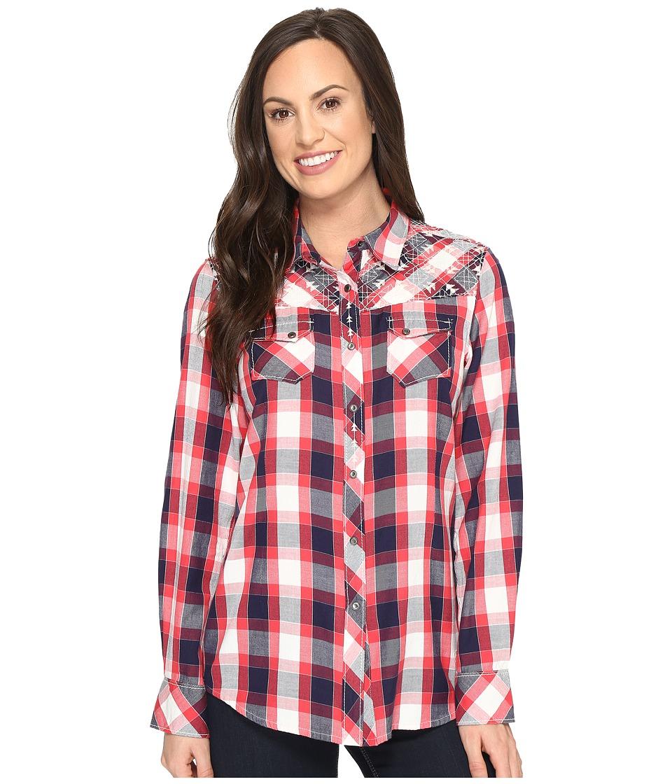 Ariat - Journey Snap Shirt (plaid) Women's Long Sleeve Button Up | ModeSens