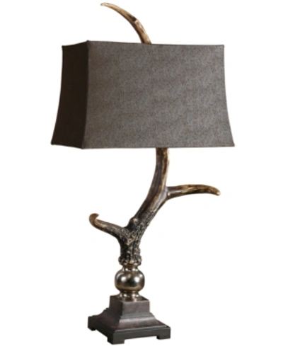 Uttermost Dark Shade Stag Horn Table Lamp