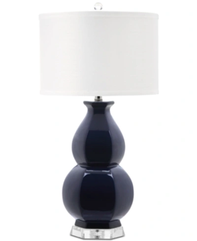 Safavieh Juniper Table Lamp In Navy
