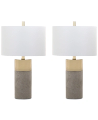 Safavieh Oliver Table Lamps, Set Of 2 In White