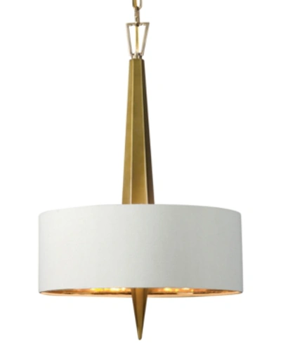 Uttermost Obeliska 3 Light Gold Chandelier