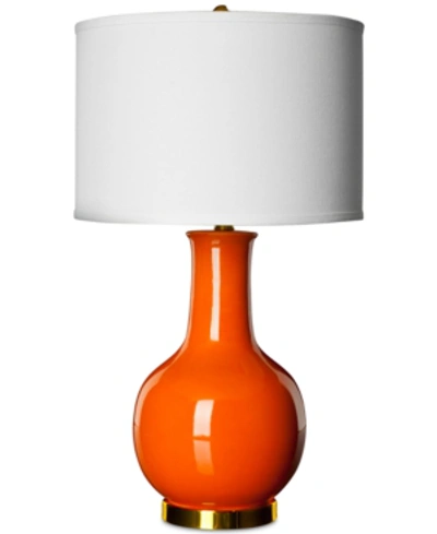 Safavieh Paris Ceramic Table Lamp In Orange