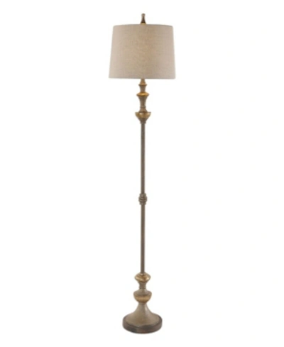 Uttermost Vetralla Silver Bronze Floor Lamp In Open Misce