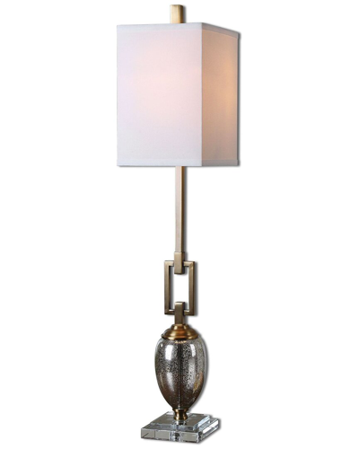 Uttermost Copeland Mercury Glass Buffet Lamp In Bronze