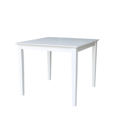 International Concepts Solid Wood Top Table - Dining Height In No Color