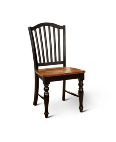 Furniture Sallie Traditional Side Chairs (set Of 2) In Brown