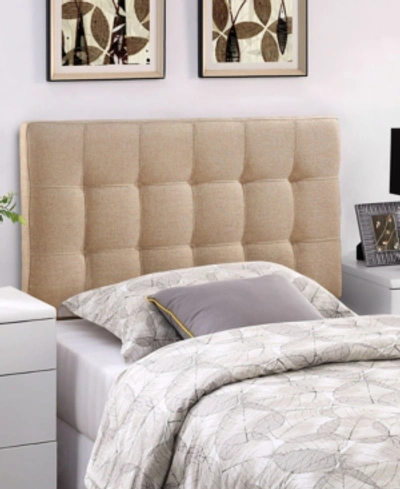 Modway Mia Twin Vinyl Bed In White