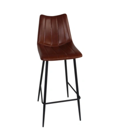 Moe's Home Collection Alibi Barstool Brown-set Of Two