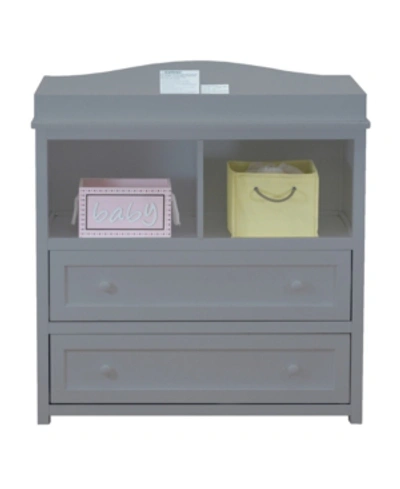 Athena Leila Changing Table And Dresser In Grey