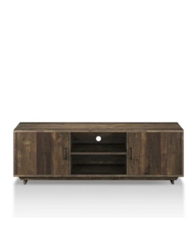 Furniture Of America Kenzie Rustic 62" Tv Stand In Brown