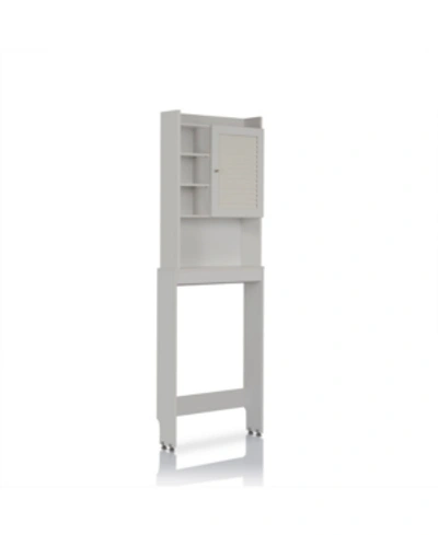 Furniture Of America Daza Modern Linen Cabinet In White