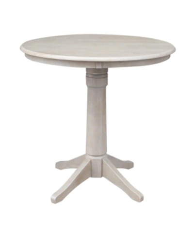 International Concepts 36" Round Top Pedestal Table In No Color