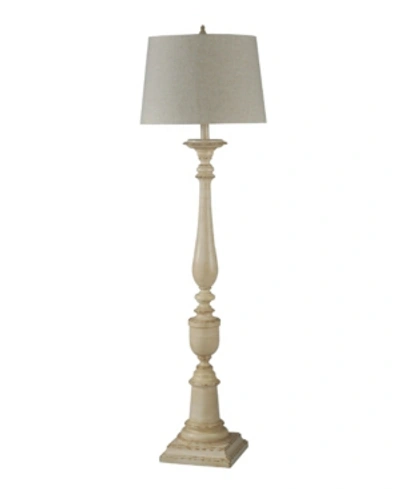 Stylecraft Avignon Floor Lamp In Off-white