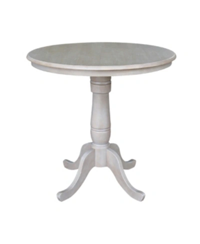 International Concepts 36" Round Top Pedestal Table In No Color