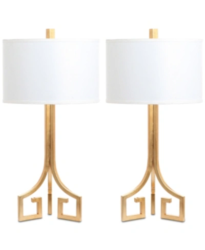 Safavieh Arabelle Set Of 2 Table Lamps In Gold