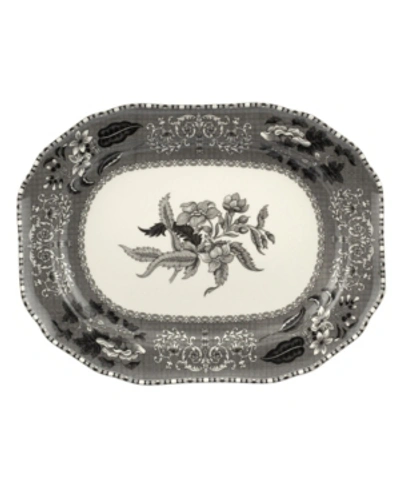 Spode Heritage Collection Oval Platter In Black