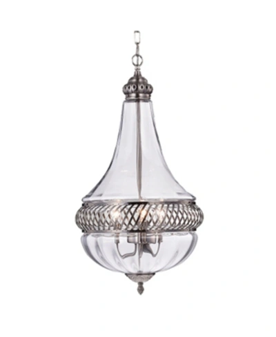 Home Accessories Permin 16" 3-light Indoor Pendant Lamp With Light Kit In Clear